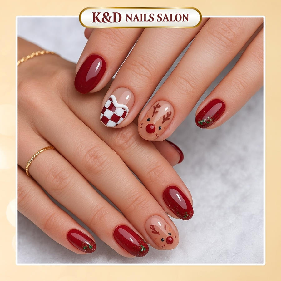 nail design by K&D Nails Salon